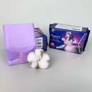 Serviettes hygiéniques menstruelles sèches et confortables pour la peau sensible Lady