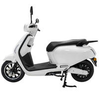 Scooter électrique rétro classique pour adultes, moteur sans balais 1500W, étanche, haute vitesse, batterie lithium amovible, style vintage, pour trajets urbains