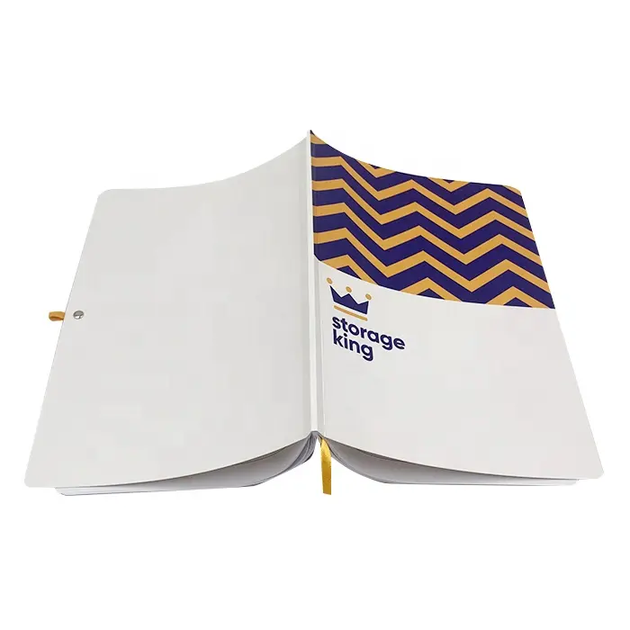 Cubierta de papel A5, cuaderno con banda elástica para Logo personalizado, oferta