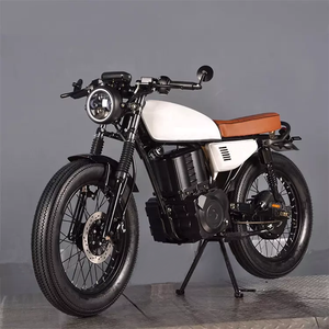 Retro Xe Đạp Điện Xe Máy 60V 2000W Động Cơ Không Chổi Than Phía Sau Mùa Xuân Hệ Thống Treo Điện Xe Tay Ga Người Lớn Đĩa Phanh Ebike - Product Image 4