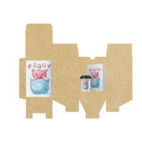 Caja de Cartón Kraft Reciclable de Alta Calidad para Whisky, Bebidas, Vino, Regalos, Impresión a Color, Lámina Dorada