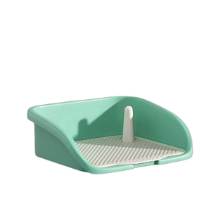 Bandeja de plástico para banheiro de cachorro, bandeja portátil para banheiro de cachorro, autolimpeza, para treinamento de penico, para crianças pequenas - Product Image 1