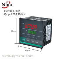 CHB902 96*96mm Sortie Relais SSR Intelligent PID Réglage D'alarme Numérique Contrôleur de Température