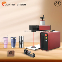 Machine de marquage laser UV de type split JUNFEI 355nm 5W/10W avec balayage Galvo, refroidissement par air, marquage profond des surfaces DXF AI sur plastique, PCB, verre