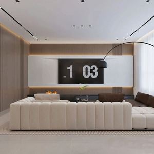 Ensemble de mobilier de maison entièrement personnalisé de style moderne pour appartements, villas et hôtels, avec conception intérieure sur mesure. - Product Image 4