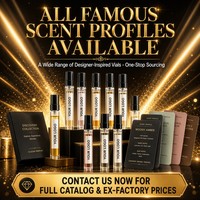 Ensemble d'échantillons de parfum floral personnalisable de haute qualité, flacon vaporisateur miniature portable de 5 ml, parfum unisexe longue durée, eau de toilette