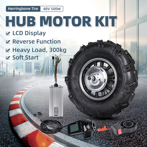 Moteur de roue électrique à faible vitesse de 16 pouces, 500 watts, 48 V, à couple élevé, kit de moteur de moyeu BLDC, <span class=keywords><strong>prix</strong></span> avec véhicules agricoles - Product Image 2