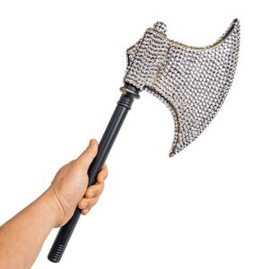 HLC Halloween Depot Accessoire de cosplay orné de strass, Trident, Sceptre et Bâton, pour farces sanglantes, décorations de fête d'Halloween - Product Image 3