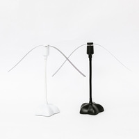Ventilateur anti-mouches à pales souples et pliables, alimenté par piles, pour tables, couverture de 20 à 50 m², utilisation intérieure/extérieure, contre les abeilles et les mites