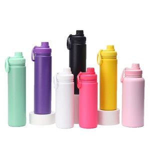 Insulated Vacuum Cup 304 Stainless Steel 18oz 22oz 25oz 32oz <b>Cycling</b> Sports Water Bottle Portable Outdoor Use - Product Image 2
