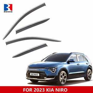 Deflettore Pioggia per Auto <span class=keywords><strong>KIA</strong></span> <span class=keywords><strong>NIRO</strong></span> 2022 2023, Visiera Parasole per Portiera, Protezione Finestrino - Product Image 2
