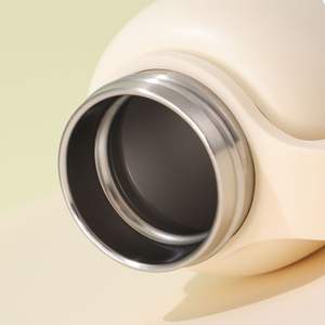 Bouteille d'eau isotherme en acier inoxydable 304 à double paroi sans BPA, personnalisée, pour la randonnée et la salle de sport, 16 oz, 25 oz, anti-fuite, avec poignée en silicone - Product Image 3