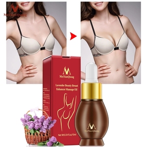 Crème à base de plantes biologique à la lavande, huile de massage pour raffermir la poitrine, améliore la taille des seins et améliore la beauté - Product Image 1