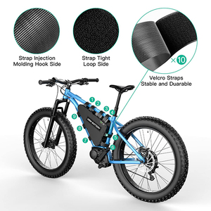 Batería Flexible de 60V 35Ah en Forma de Triángulo con BMS de 40A para Kit de Conversión de Bicicleta Eléctrica de 2000W MJ16-SHL01, Opciones de Voltaje y Capacidad Múltiples - Product Image 2