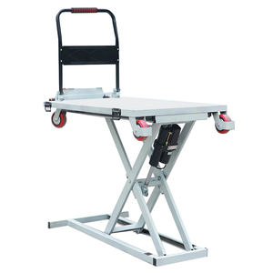 <span class=keywords><strong>Portable</strong></span> avec la voiture manipulant le chariot de plate-forme de levage hydraulique électrique de camion à plat mobile de fourchette de ciseaux - Product Image 5