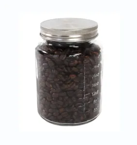 Wide Mouth Round Home 32oz Cookie Food Coffee Candy Glass Storage Jar Bottles Mason Jar With Metal Lid