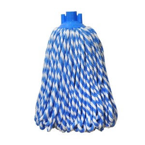Bán buôn Chất lượng cao polyester sợi nhỏ 400D/576f màu 4ply sợi nhỏ sàn Vòng ướt giẻ lau sàn với clip nhựa - Product Image 2