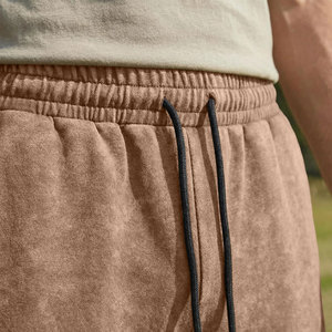 Shorts Transpirables de Estilo Único con Cintura Elástica y Bolsillos Laterales, Secado Rápido, el Mejor Diseño, Shorts con Lavado Ácido - Product Image 3