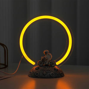 Goede Verkoop Creatieve Beweging Zandloper Ronde Glazen Stroom Zand Ornamenten Drijfzand Lamp Usb Nachtlampje Voor Slaapkamer - Product Image 4