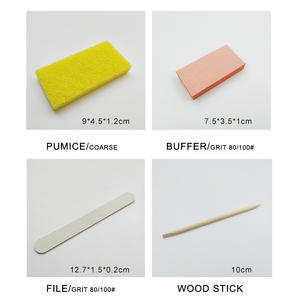 Kit de pédicure jetable professionnel pour salon, ensemble de soins des ongles 4 en 1 pour la maison - Product Image 4