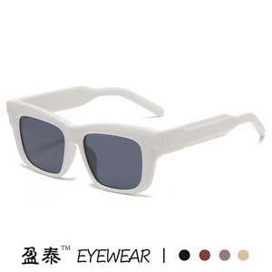 Sunglasses Square <b>Frame</b> UV400 PC Material Light Weight Unisex Street Style - Product Image 3