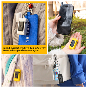 HOLGA Porte-clés Caméra <span class=keywords><strong>Numérique</strong></span> TFT avec Écran, Enregistreur Vidéo HD 1080P, Mini Caméra de Poche pour Enfants et Adultes - Product Image 4