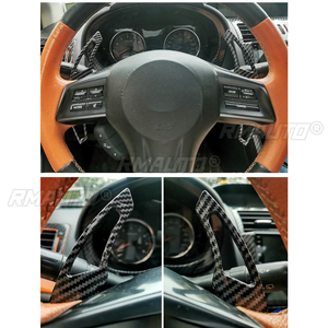 แป้นเปลี่ยนเกียร์คาร์บอนไฟเบอร์สำหรับ Subaru Forester XV Outback BRZ GT86 ชุดแต่งพวงมาลัย - Product Image 2