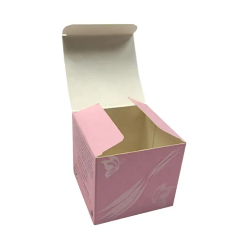 Simple Design Disposable Gel Alcohol Medical Packaging Face Kids Mask Box OEM Auto Lock Bottom Boxes Packaging Supplies