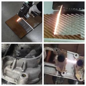 Dispositif de machine de <span class=keywords><strong>nettoyage</strong></span> de rouille de retrait de laser d'impulsion de la grande vitesse 200w 300w pour des joints de brique de plancher de tuiles - Product Image 6