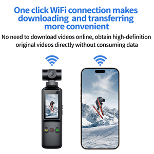 Caméra d'action X8 Pocket 4K 4K 1000mah Caméra d'action sportive Mini caméra d'action sportive Prise en charge du Wi-Fi - Product Image 5