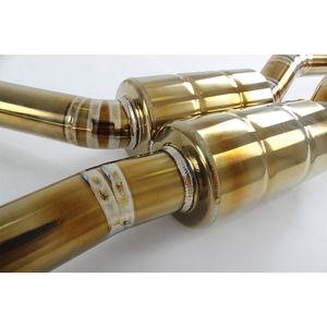 2014-2018 BMW M3/M4 F80/F82 S55 3.0T <span class=keywords><strong>Tuning</strong></span> Titanium Catback Système d'échappement Longueur égale Midpipe Valvetronic Modèle M2 Car Pipe - Product Image 6