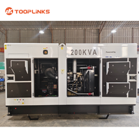 Générateur diesel silencieux Guangzhou Générateur Per Kins 200 kVA 160 kW Prix EXW Générateur électrique triphasé ATS 50 Hz