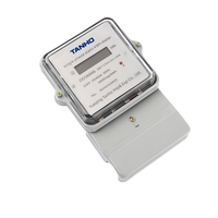 TANHO DDS6666 Meteran Listrik Digital Satu Fasa 220V LCD Pengukur Energi kWh 40A Kelas Akurasi 2