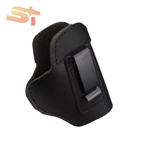SIKE Sarung Pistol Taktis Luar Ruangan Tahan Aus dari Kulit Sapi, Sarung Pistol Portabel, Sarung Pistol Luar Ruangan, Tak Terlihat