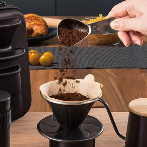 Juegos <span class=keywords><strong>de</strong></span> <span class=keywords><strong>café</strong></span> <span class=keywords><strong>de</strong></span> metal para viajes y camping al aire libre - Product Image 5