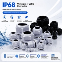 Série PG PG7-PG63 M8-M63 Presse-étoupes en polypropylène (niveau de protection non défini) pour usage électrique industriel