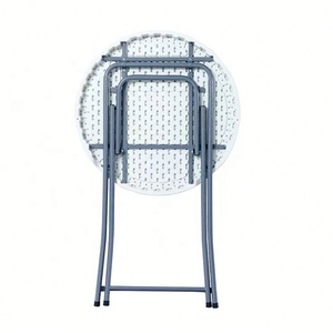 Tables pliantes d'extérieur en plastique bon marché <span class=keywords><strong>de</strong></span> <span class=keywords><strong>bonne</strong></span> qualité, très vendues, en gros - Product Image 3