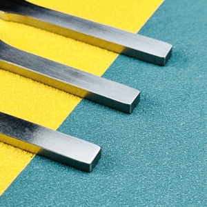 Scalpello per punzonatura in pelle di alta qualità da 110mm giappone importato SKD11 strumento artigianale in pelle fai da te strumento per punzonatura a spaziatura rotonda - Product Image 5