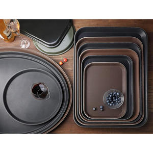 Plato de servicio de bandeja de barra de plástico antideslizante cuadrado de Color con logotipo personalizado para Fiji Bitter Paradise Beverages <span class=keywords><strong>Saku</strong></span> - Product Image 5