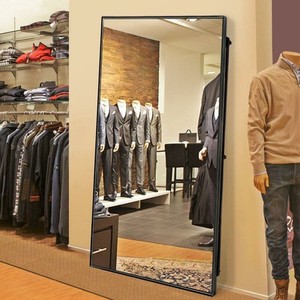 Espejo de cuerpo entero grande y moderno para decoración del hogar, espejo de pie de tamaño extragrande para pared o suelo, venta al por mayor - Product Image 2