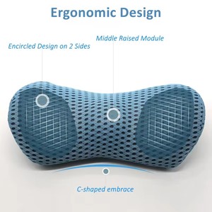 Cuscino posteriore ergonomico lombare In cotone Memory traspirante per alleviare il dolore nei sedili <span class=keywords><strong>auto</strong></span> cuscino In vita da ufficio per il supporto del dolore alla schiena - Product Image 3