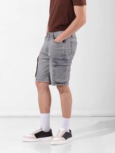 Shorts en jean pour homme, décontractés, pour l'été, coupe décontractée, tissu respirant, confort quotidien, style moderne de rue, utilisation en extérieur - Product Image 2