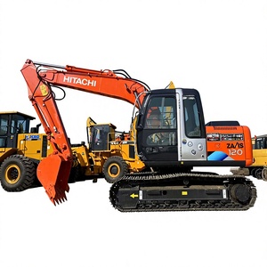 Excavadora Hidráulica Usada Hitachi ZX120 de 12 Toneladas, Resistente al Desgaste, para Remoción de Carga Superior en Minas de Carbón a Cielo Abierto - Product Image 1
