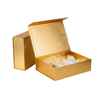 Caja de Regalo Plegable de Cartón Rígido de Lujo con Cierre Magnético, Laminación Mate en Relieve y Recubrimiento UV para Crema Facial de Papel Blanco