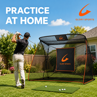 Filet d'entraînement de golf OEM ODM avec logo personnalisé, emballage, couleur et accessoires d'entraînement