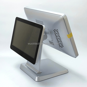 Soporte Profesional Estable de Aleación de Aluminio <span class=keywords><strong>para</strong></span> <span class=keywords><strong>TPV</strong></span> POS, Pantalla Táctil Individual o Doble de 156 Pulgadas, Terminal POS <span class=keywords><strong>para</strong></span> Punto de Venta en Supermercados - Product Image 3