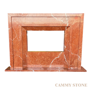 Cammy Stone Caminetto Moderno in Marmo Rosa <span class=keywords><strong>Naturale</strong></span> con <span class=keywords><strong>Bioetanolo</strong></span> per Interni Cucina Soggiorno Camera da Letto Decorazione Esterna - Product Image 2