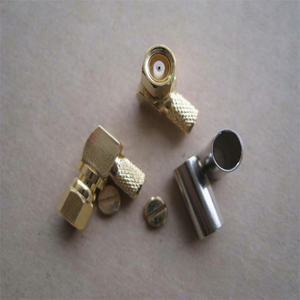 Smc правый угол обжимной коаксиальный разъем для RG174 RG223 кабель - Product Image 1