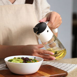 Thiết Kế Giấm Rau Ô Liu Nấu Ăn Nồi Dầu Với Chai Thủy Tinh 12Oz 360ML Rò Rỉ Bằng Chứng - Product Image 5