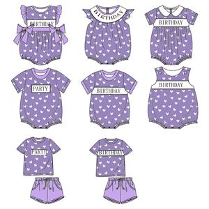 Tutina Personalizzata per Neonati con Ricamo a Mano, Abbigliamento con Nome per Feste di Compleanno, Vestiti per Bambine - Product Image 4